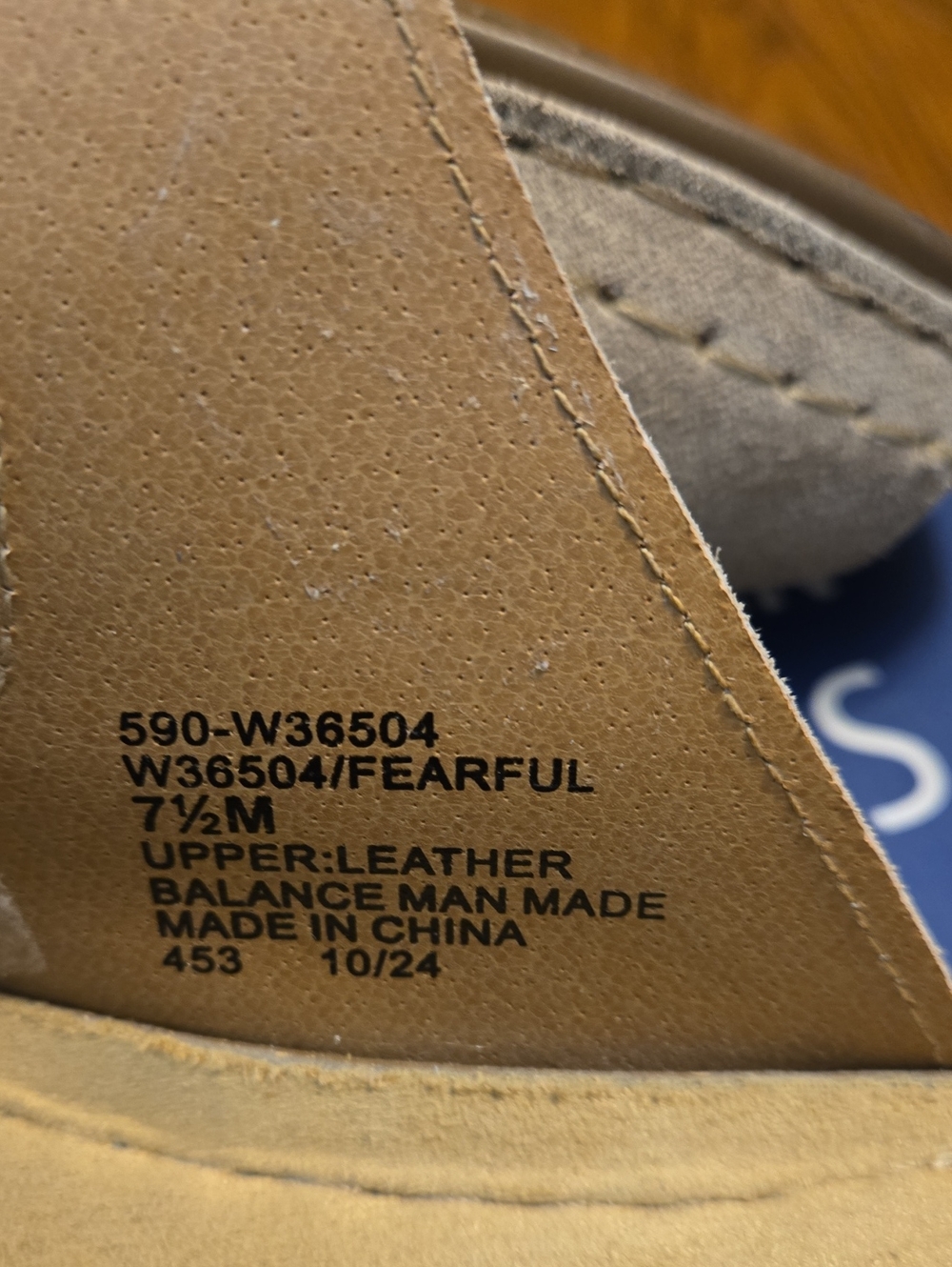 White Mountain Footbeds Fearful Women's' Tan Suede Double-Strap Sandals 7.5M - Picture 6 of 7